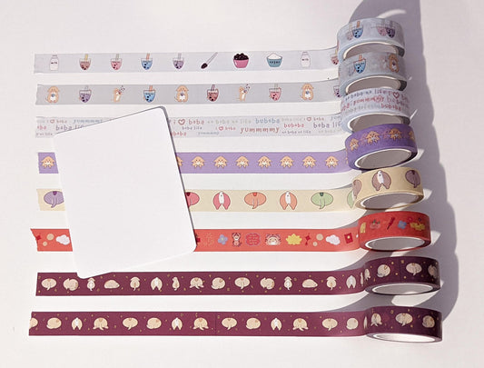 washi tape sampler *your choice of 4*